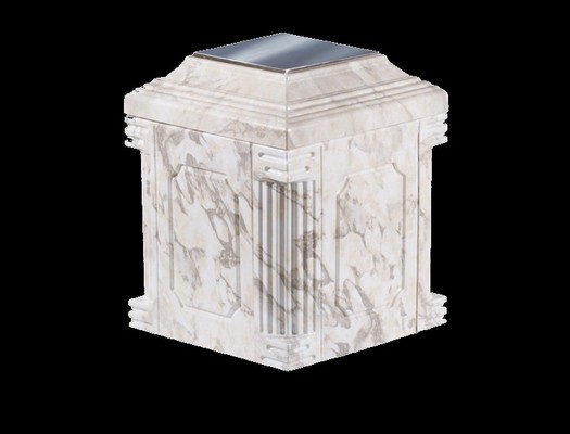 Elitewhitemarblestainlesssteelclosedfixed